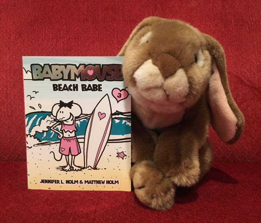 Caramel reviews Babymouse: Beach Babe (Babymouse #3) written by Jennifer L Holm and illustrated by Matthew Holm.