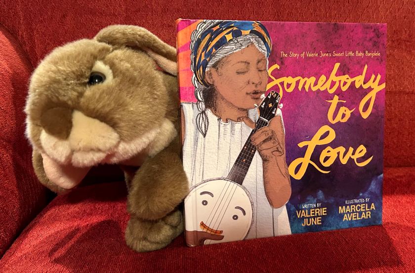 Caramel reviews Somebody to Love written by Valerie June and illustrated by Marcela Avelar.