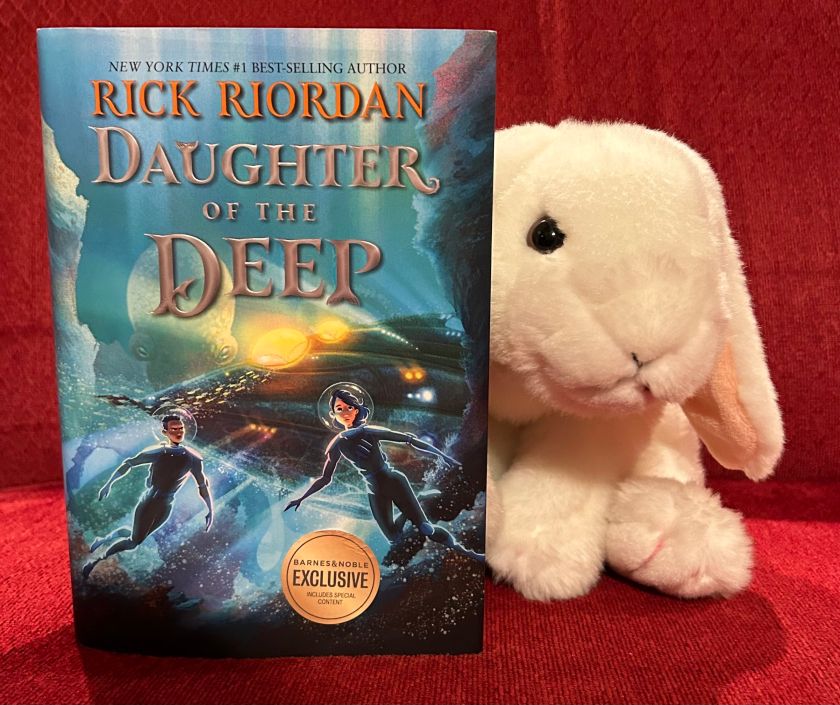Marshmallow reviews Daughter of the Deep by Rick Riordan.
